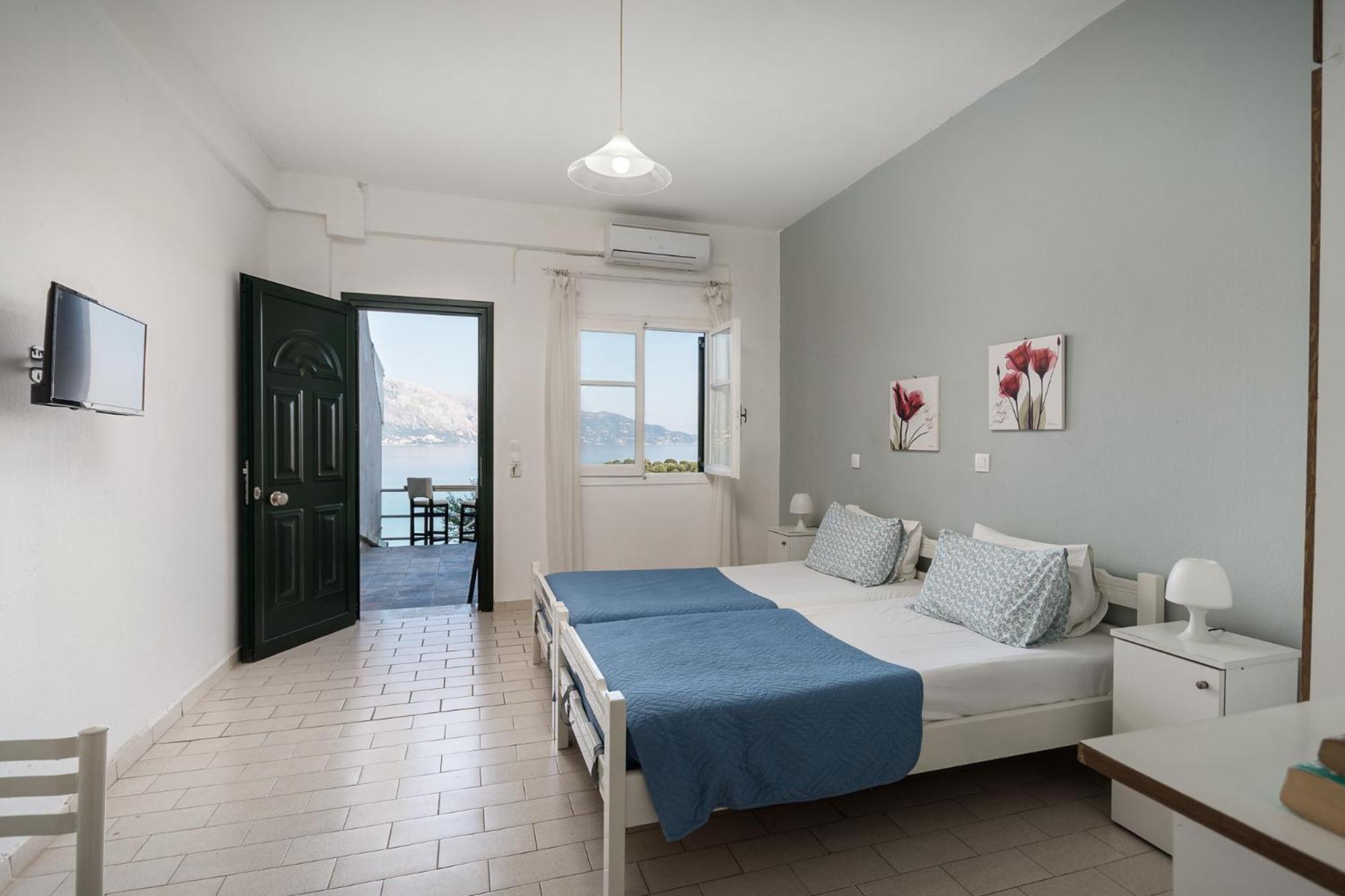 Angelos Seaview Studios By Konnect, Kommeno  Eksteriør billede