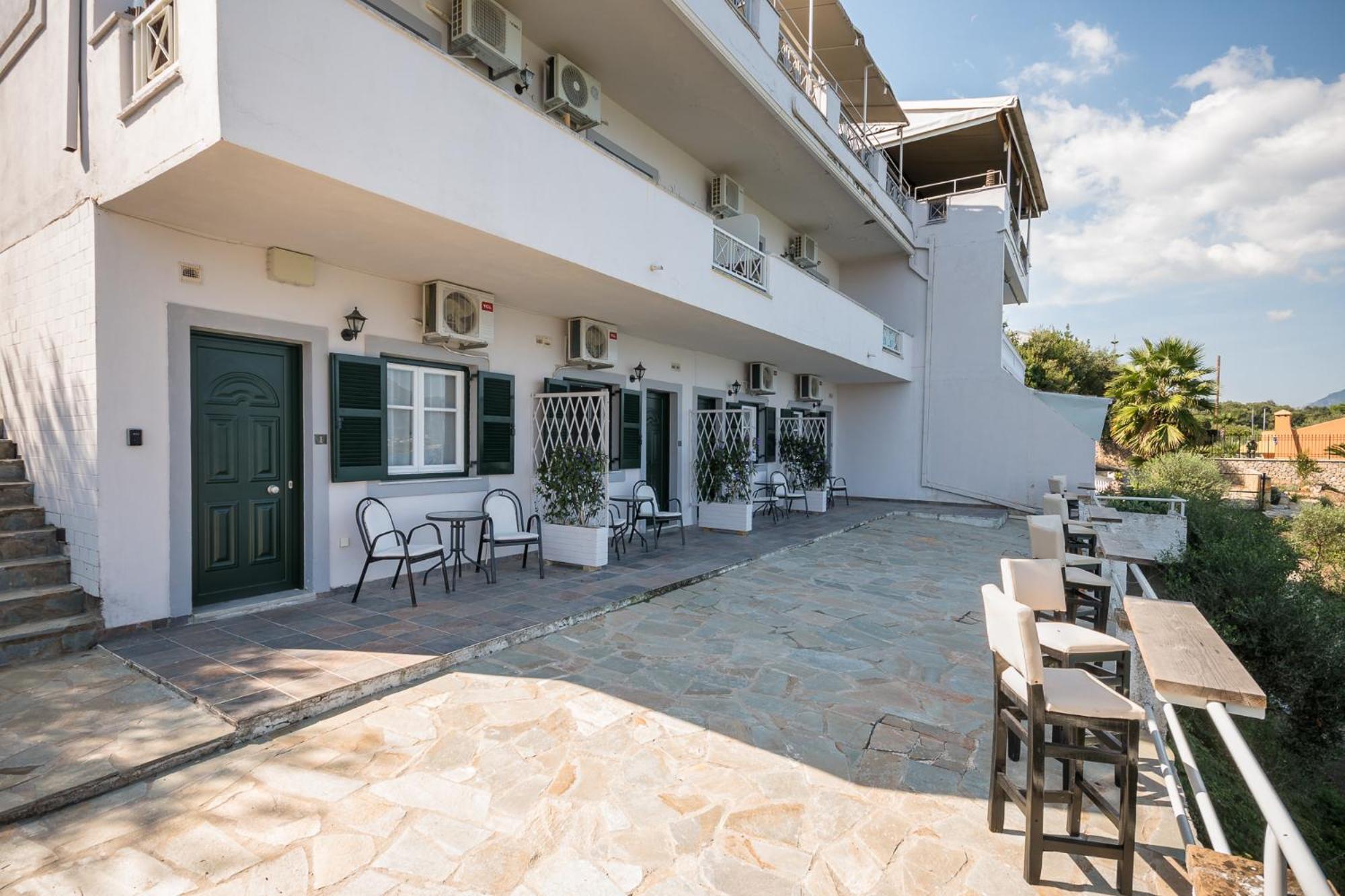 Angelos Seaview Studios By Konnect, Kommeno  Eksteriør billede
